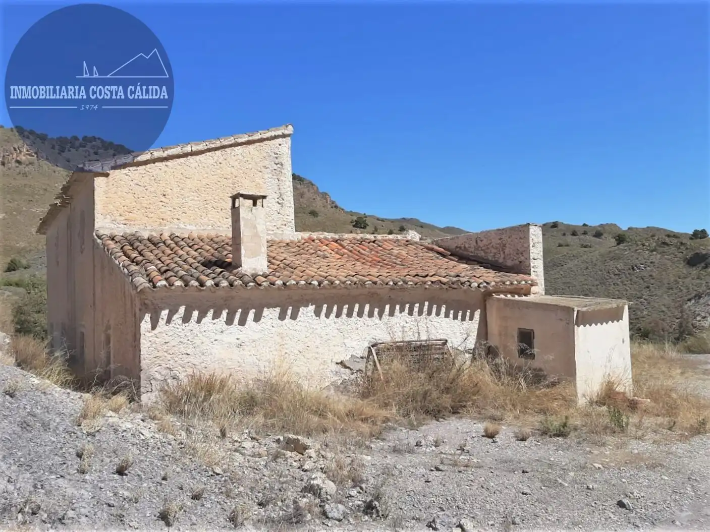 Vista exterior de Finca rústica en venda en Águilas amb Jardí privat, Terrassa i Traster