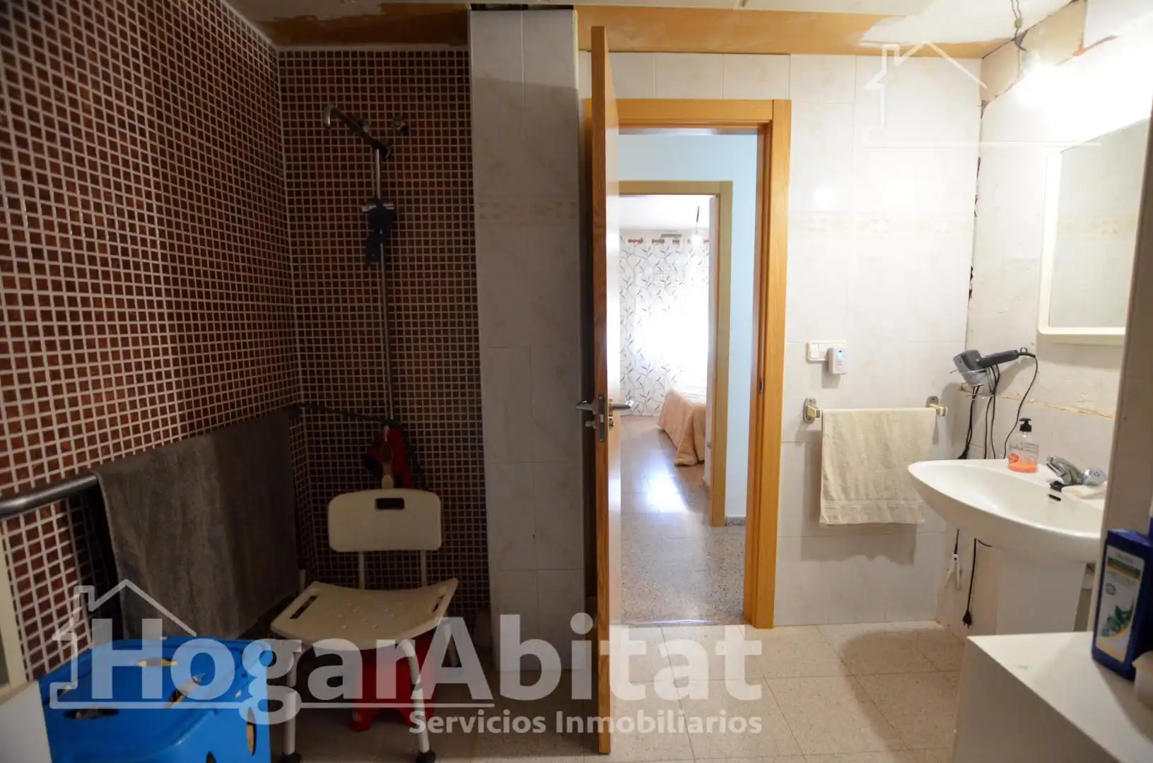 Badezimmer von Haus oder Chalet zum Verkauf in Mutxamel mit Heizung, Privatgarten und Terrasse