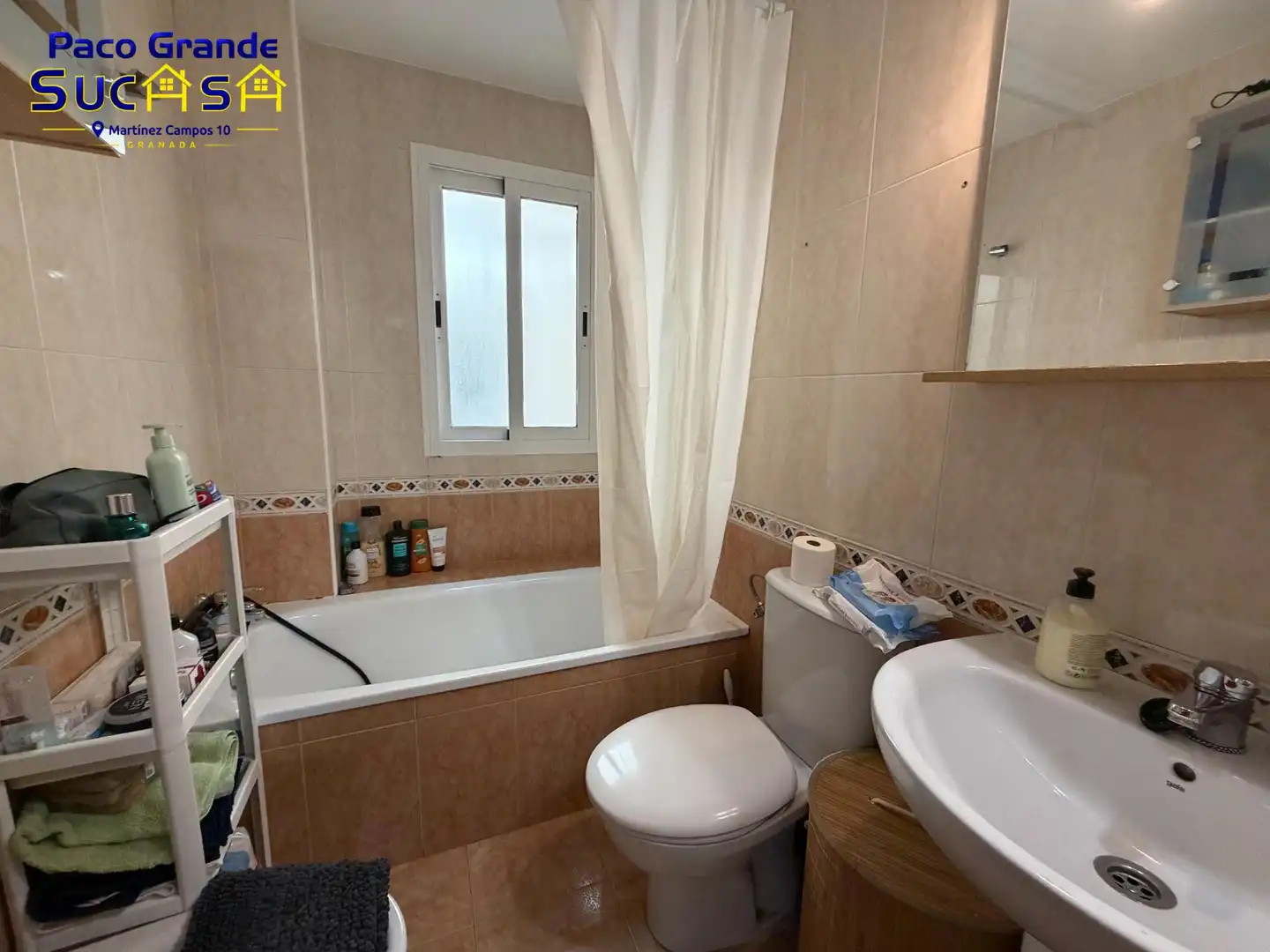 Badezimmer von Wohnung zur Miete in Maracena mit Klimaanlage, Heizung und Möbliert