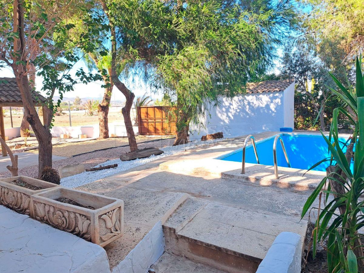 Piscina de Casa o xalet en venda en Orihuela amb Aire condicionat, Calefacció i Jardí privat