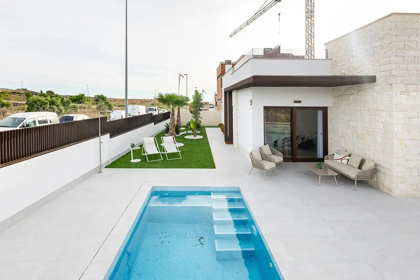 Casa pareada con piscina en venta en Desamparados - Hurchillo - Torremendo, imagen 6