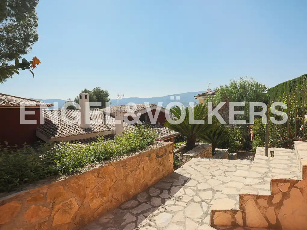 Vista exterior de Casa o chalet en venta en Beniarjó con Calefacción, Jardín privado y Terraza
