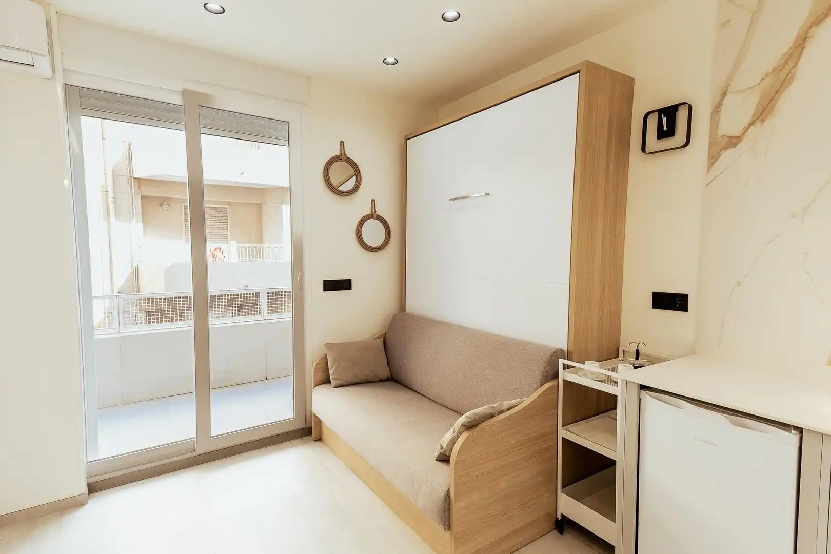 Bedroom of Study for rent in Elda  with Air Conditioner and Terrace