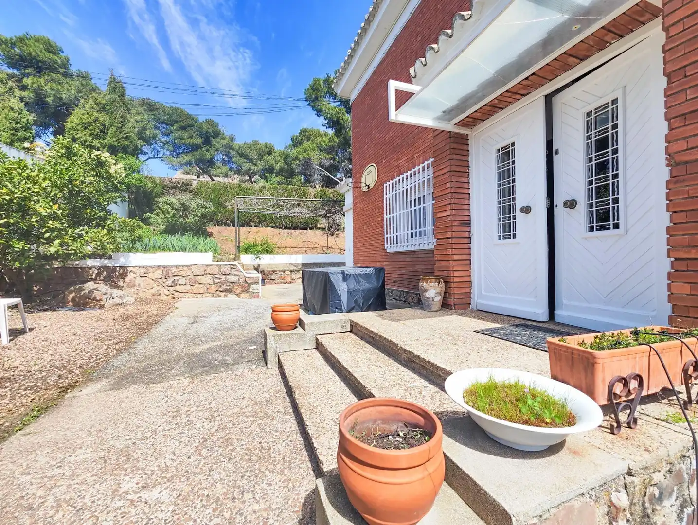 Vista exterior de Casa o chalet en venta en Puertollano con Aire acondicionado, Calefacción y Jardín privado