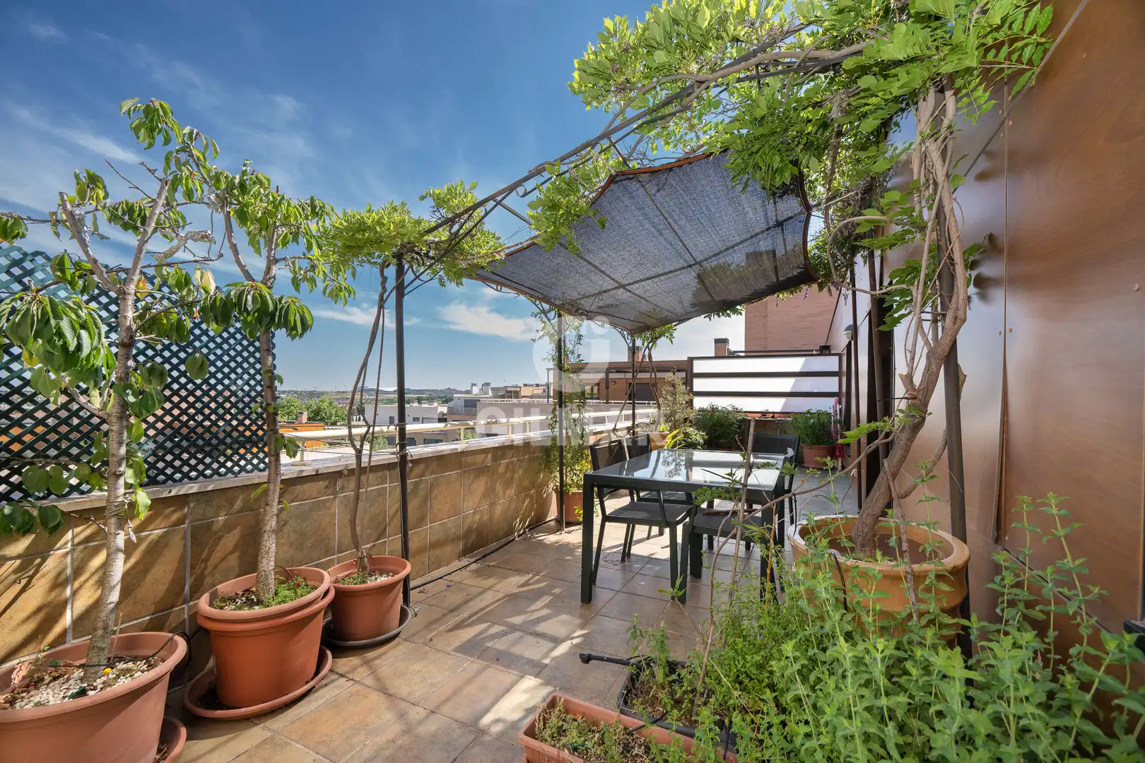 Terraza de Ático en venta en Madrid con Calefacción, Jardín privado y Trastero