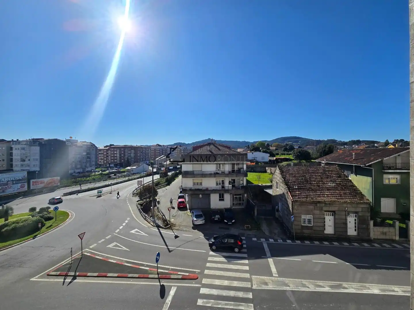 Vista exterior de Piso en venta en Vilagarcía de Arousa