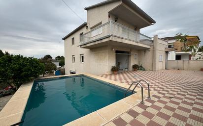 Schwimmbecken von Haus oder Chalet zum verkauf in Sant Llorenç d'Hortons mit Heizung, Privatgarten und Terrasse