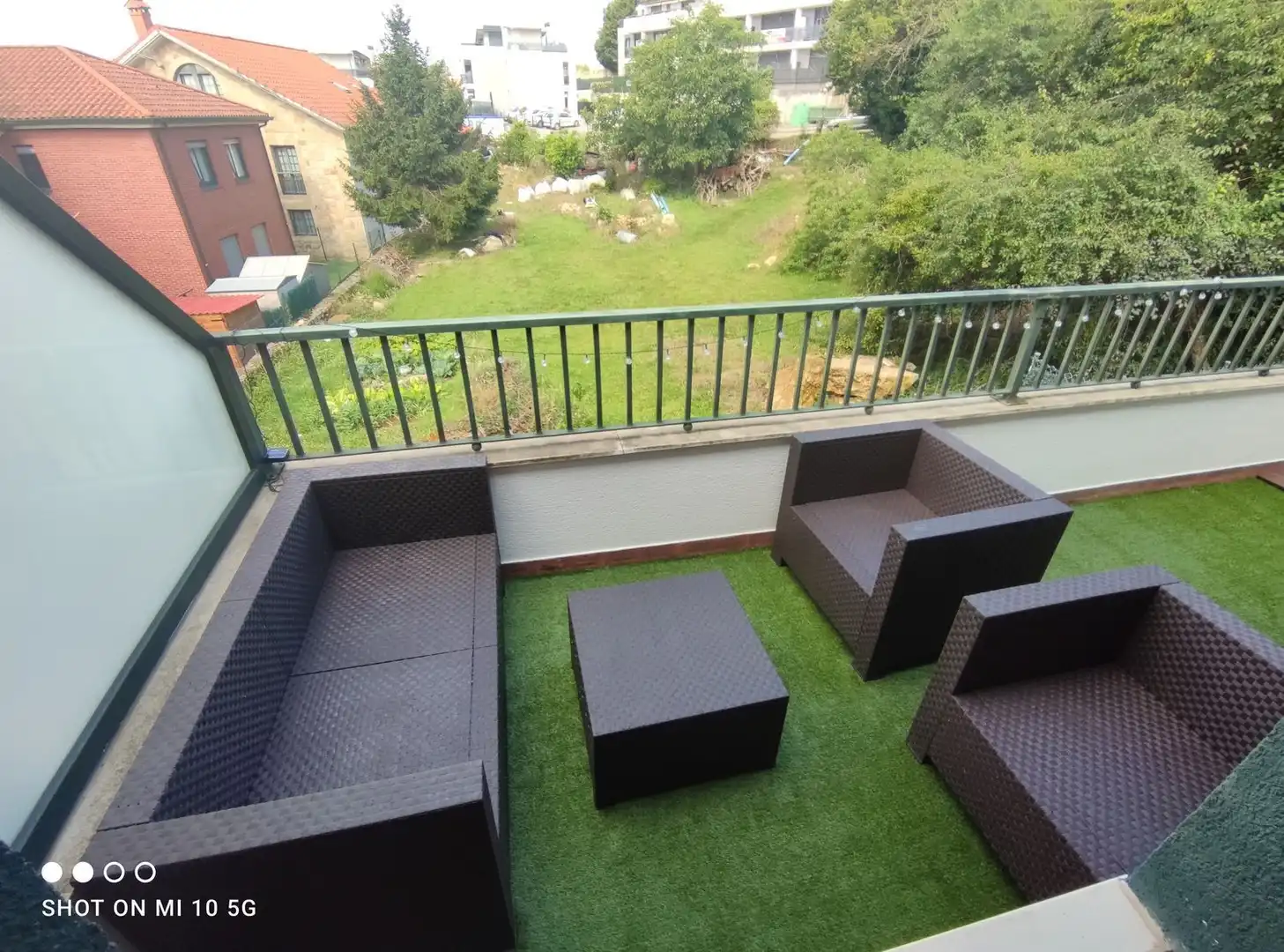 Terraza de Casa o chalet de alquiler en Miengo con Jardín privado, Terraza y Piscina comunitaria