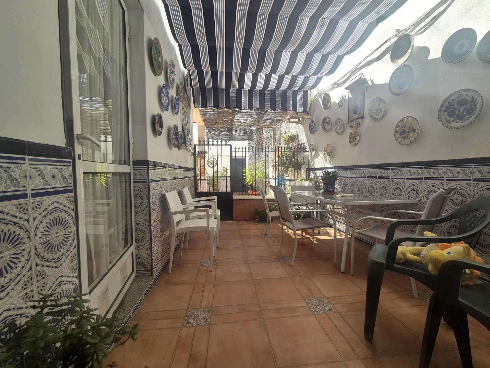 Terrassa de Casa adosada en venda en Montijo amb Aire condicionat, Calefacció i Terrassa