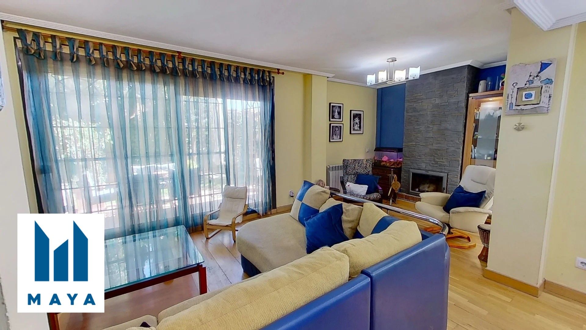 Sala d'estar de Casa o xalet en venda en Leganés amb Aire condicionat, Calefacció i Terrassa