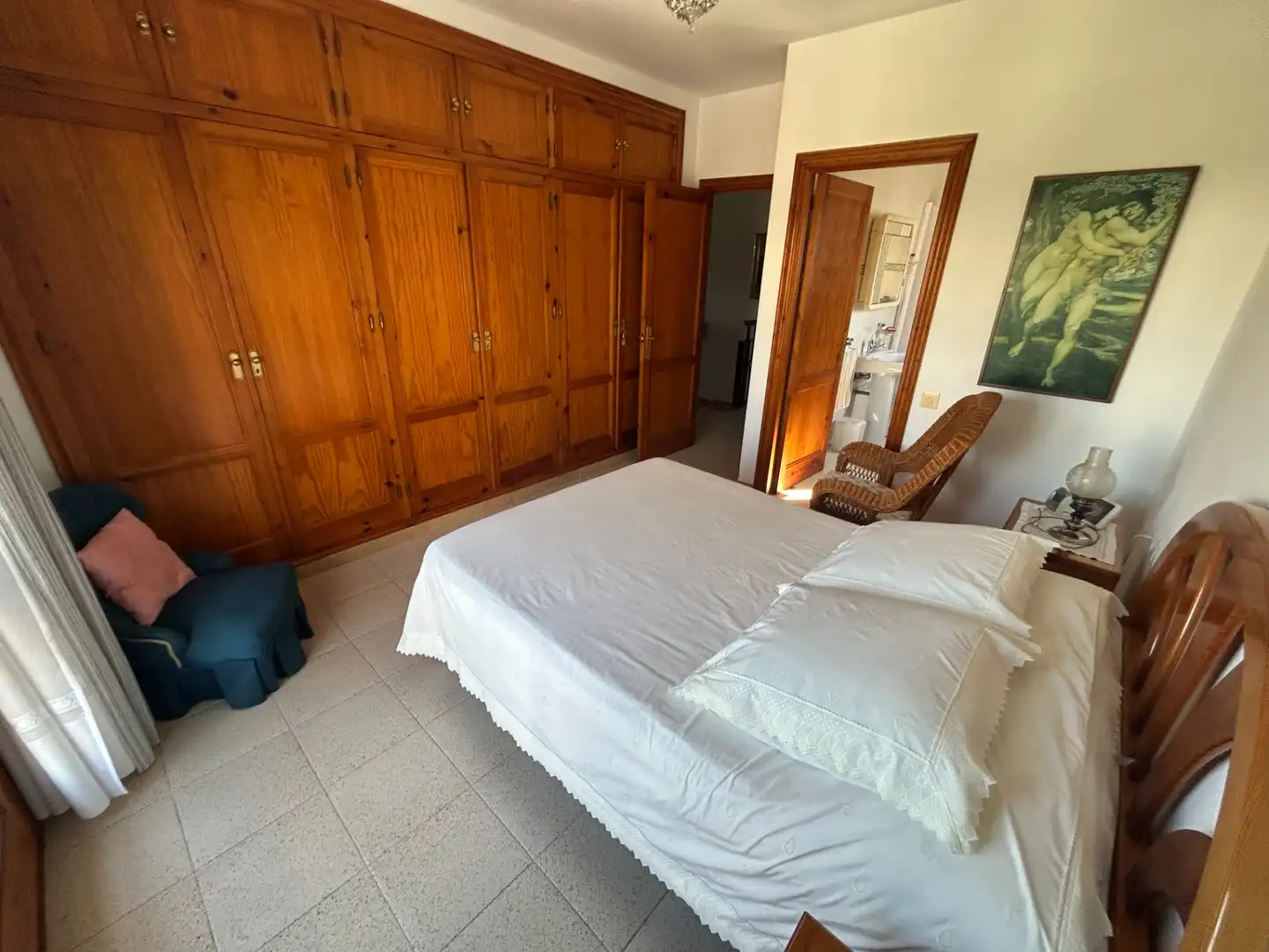 Dormitori de Casa adosada en venda en Vélez-Málaga amb Aire condicionat, Calefacció i Jardí privat