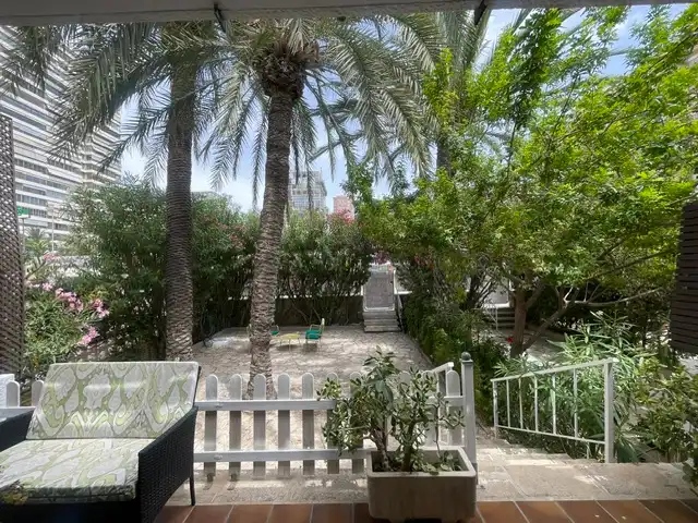 Jardí de Casa adosada de lloguer en Alicante / Alacant amb Aire condicionat, Calefacció i Terrassa
