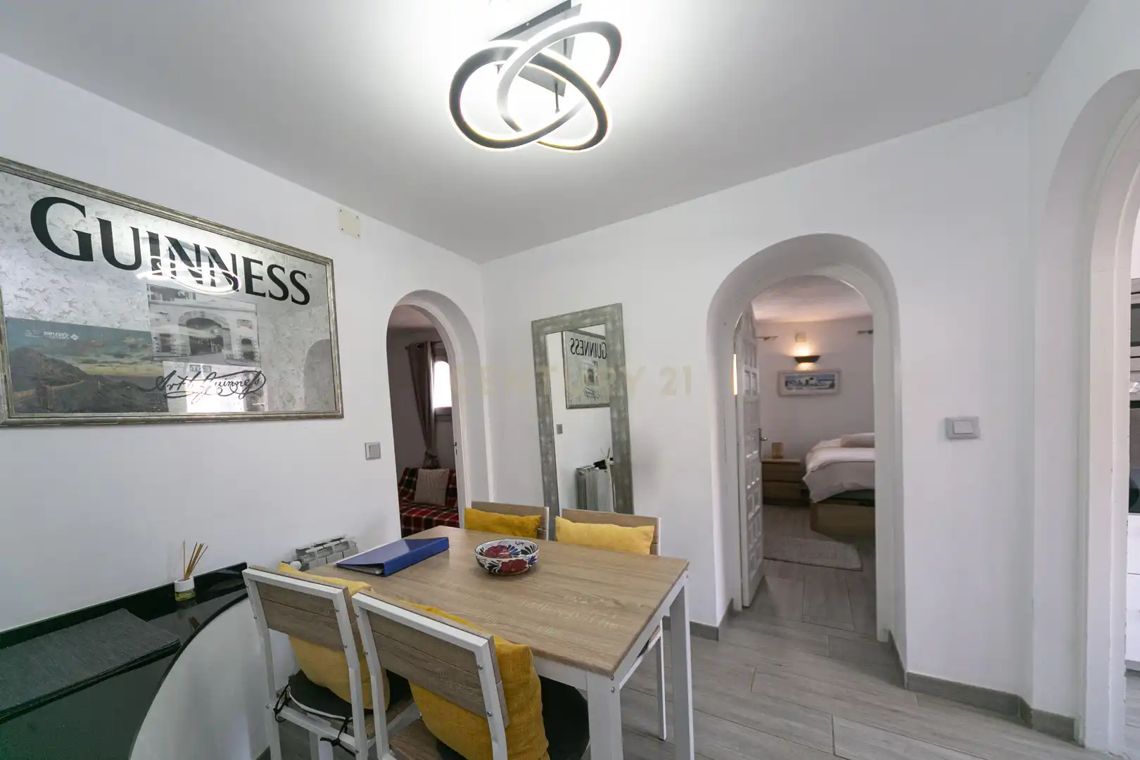 Comedor de Apartamento de alquiler en Benissa con Aire acondicionado, Trastero y Piscina