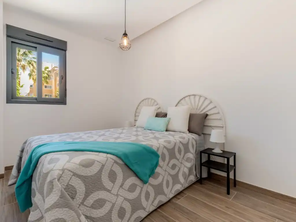 Bedroom of Ground floor for sale in El Campello  with Air Conditioner, Terrace and Community pool