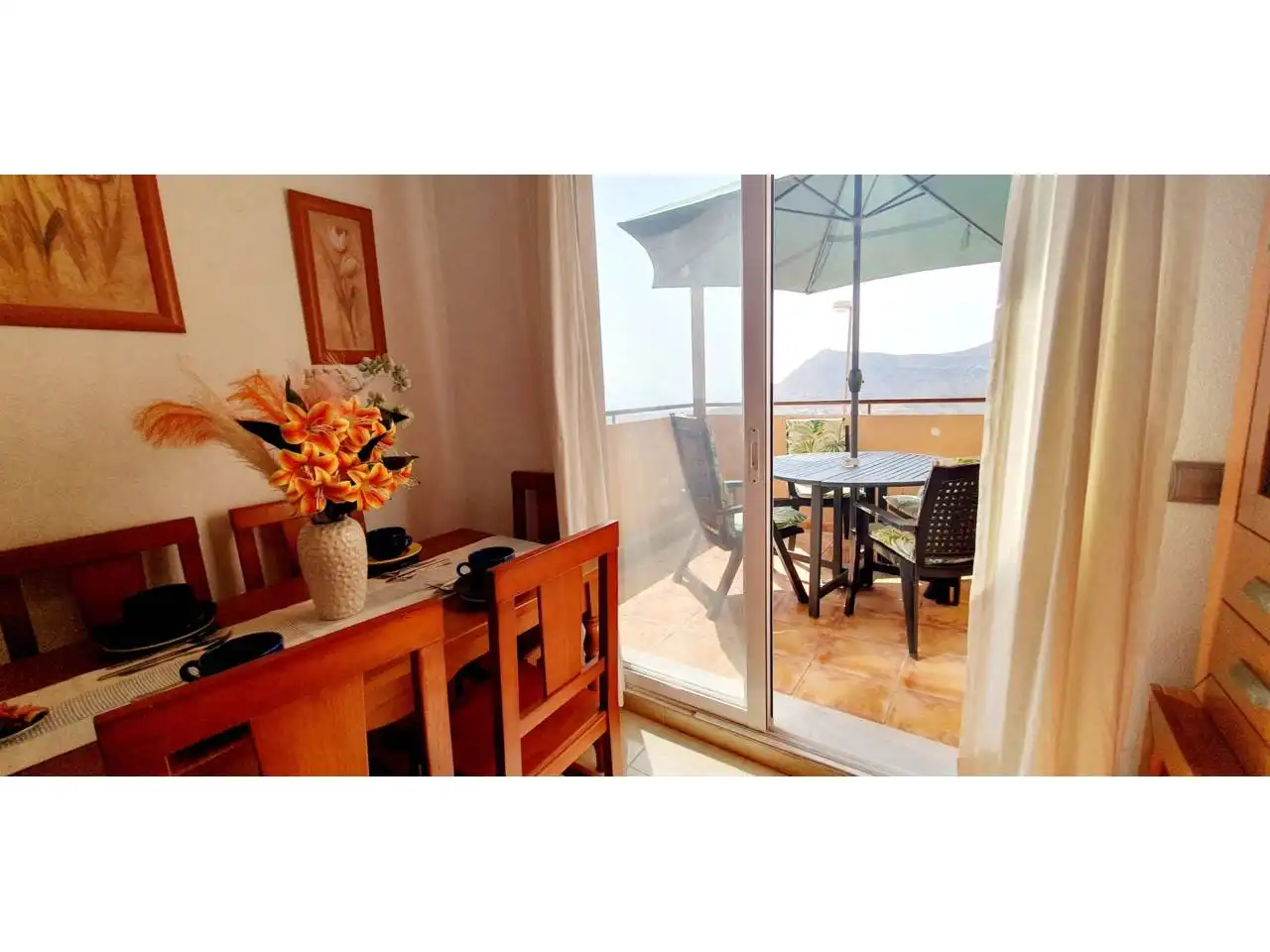 Dormitori de Apartament en venda en Vícar amb Aire condicionat, Calefacció i Terrassa