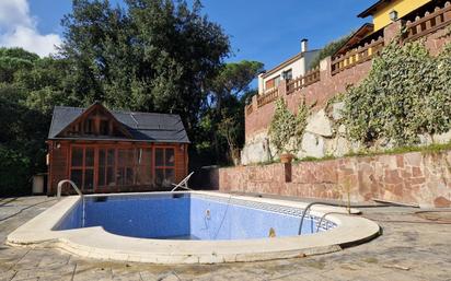 Swimming pool of House or chalet for sale in Dosrius  with Heating and Storage room