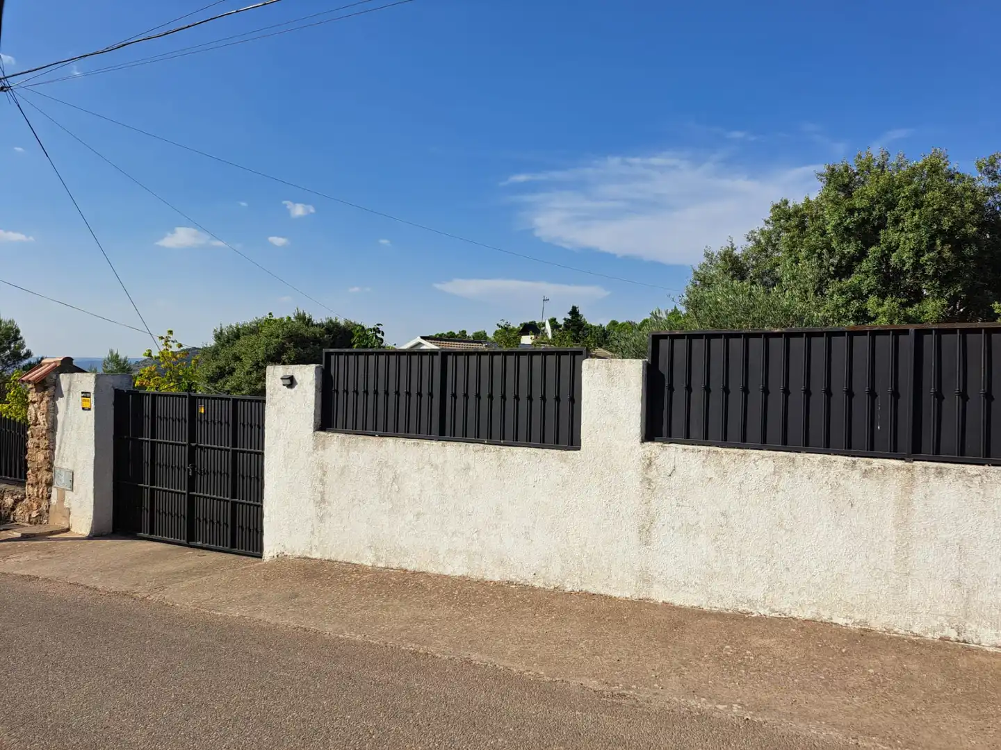 Vista exterior de Casa o xalet en venda en Albalate de Zorita amb Calefacció, Jardí privat i Terrassa