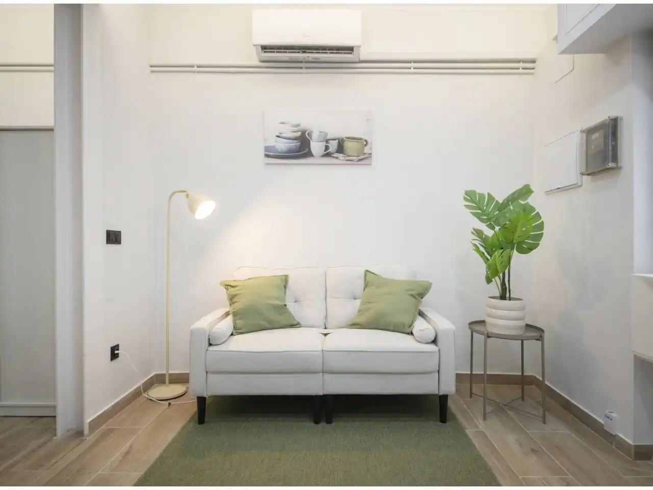 Wohnzimmer von Wohnung zum Verkauf in L'Hospitalet de Llobregat mit Klimaanlage, Heizung und Parkett