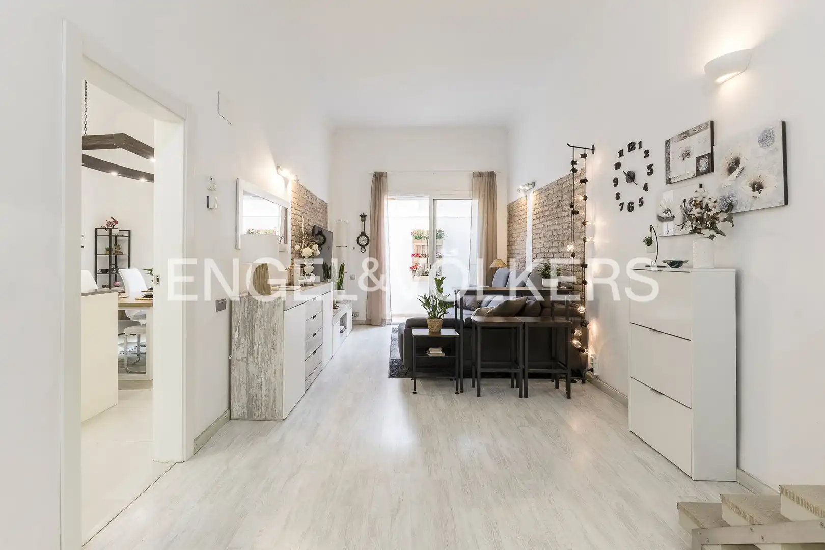 Sala de estar de Apartamento en venta en Barcelona con Calefacción