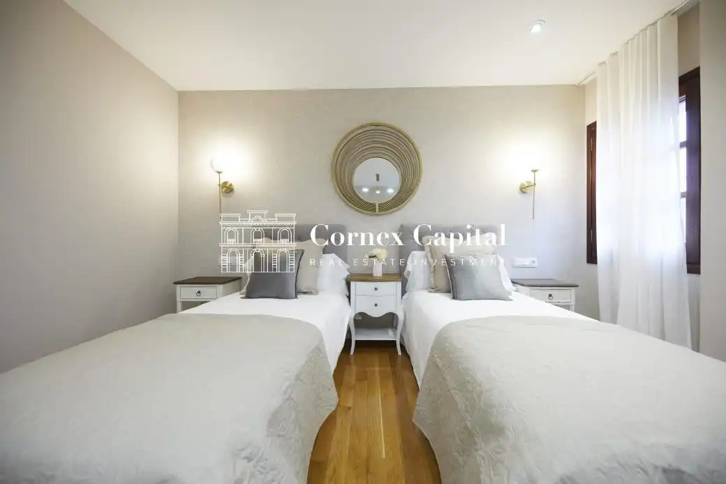 Schlafzimmer von Country house zum Verkauf in Sant Andreu de Llavaneres mit Privatgarten, Terrasse und Schwimmbad