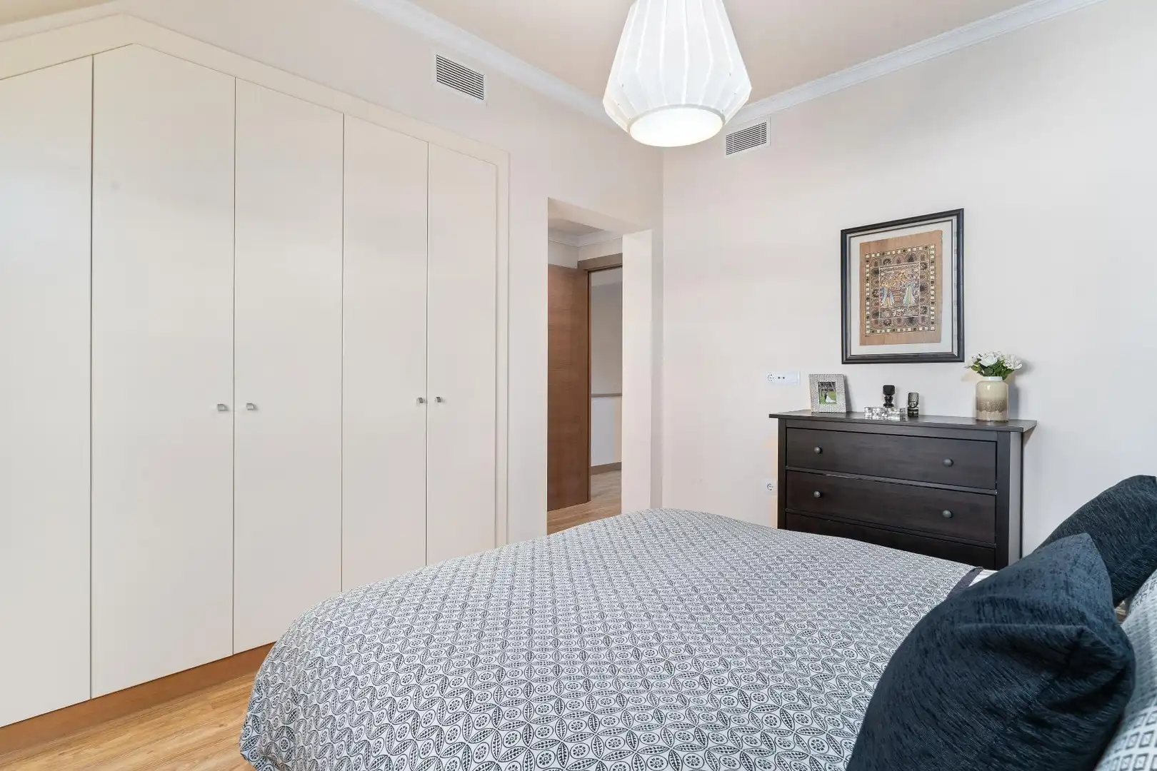 Bedroom of Detached homes for rent in Boadilla del Monte  with Air Conditioner, Heating and Private garden