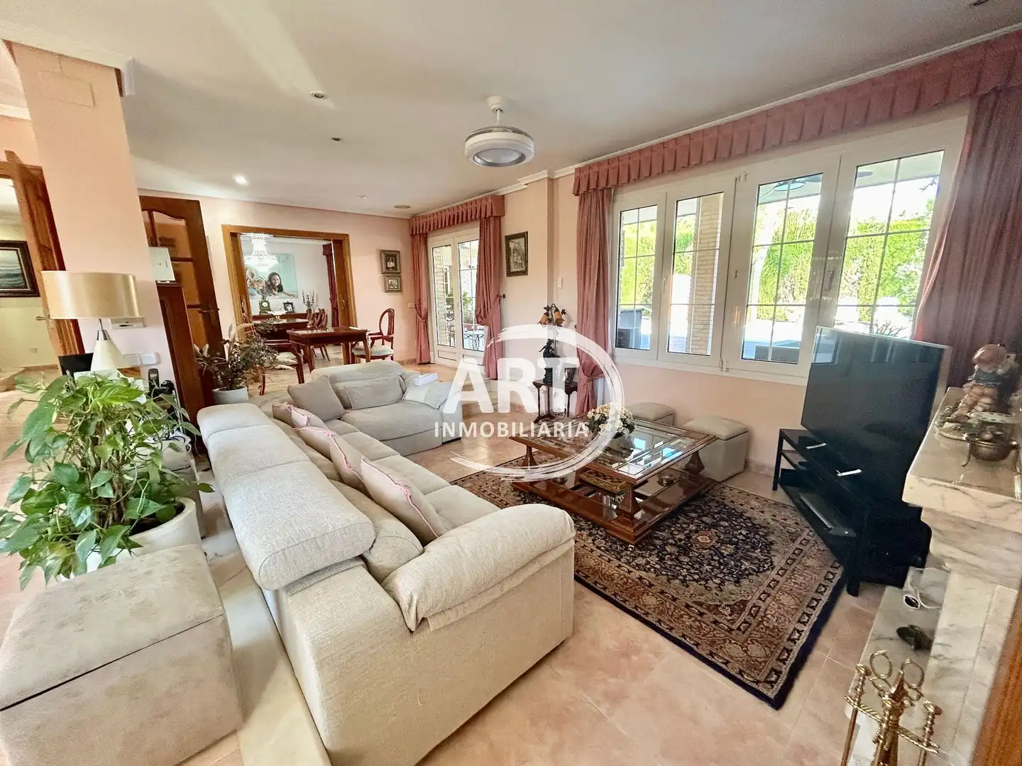 Garden of Houses for sale in L'Eliana  with Air Conditioner, Heating and Private garden