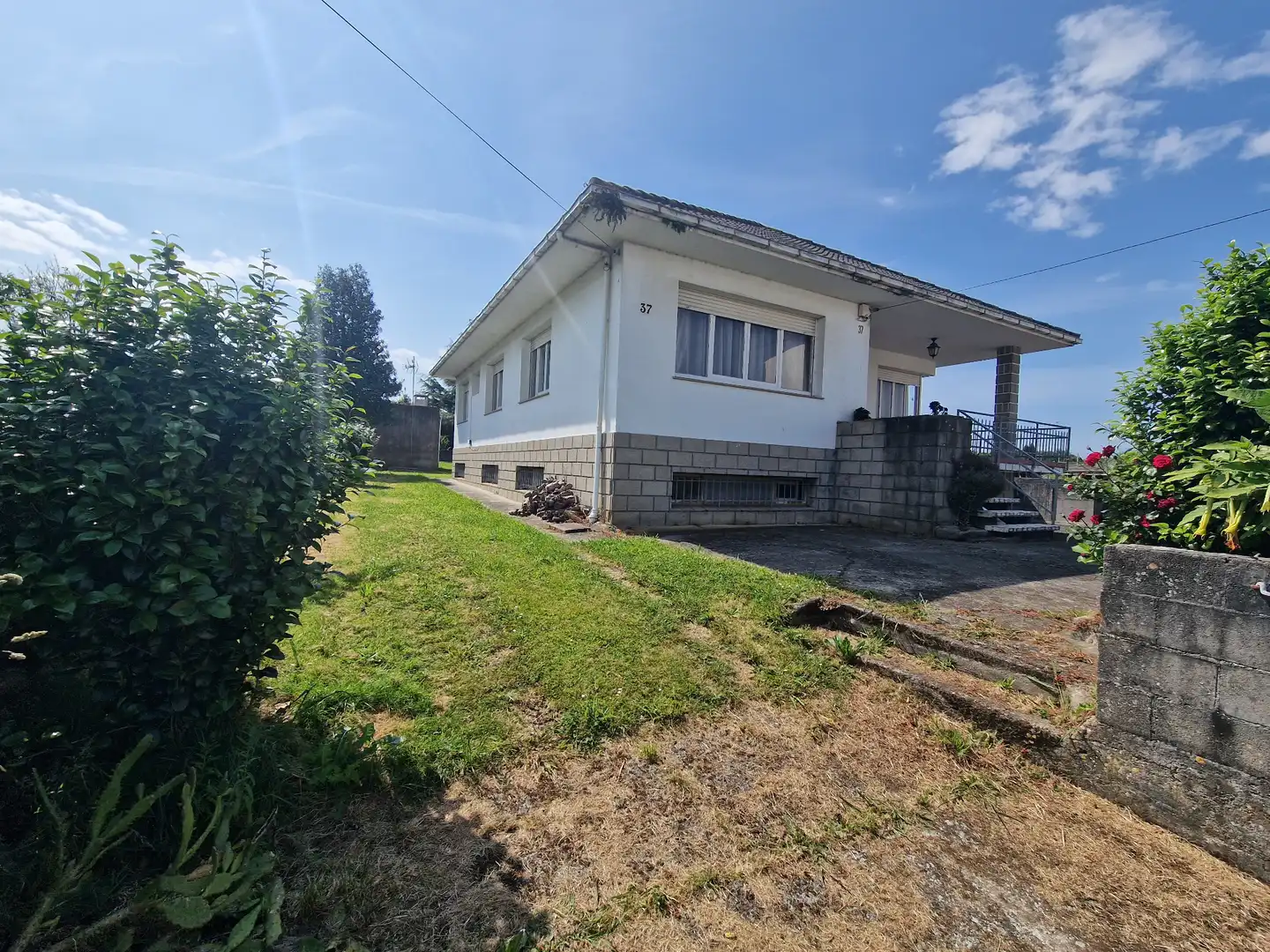 Vista exterior de Casa o chalet en venta en Narón con Jardín privado y Terraza