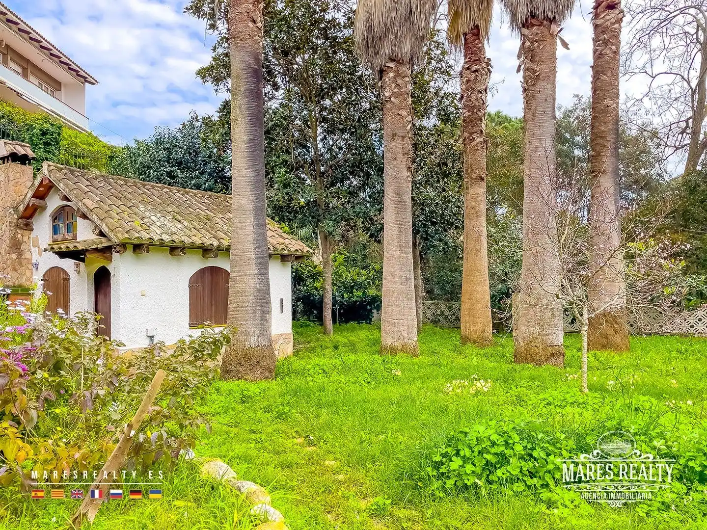 Jardín de Casa o chalet en venta en Lloret de Mar con Aire acondicionado, Calefacción y Jardín privado