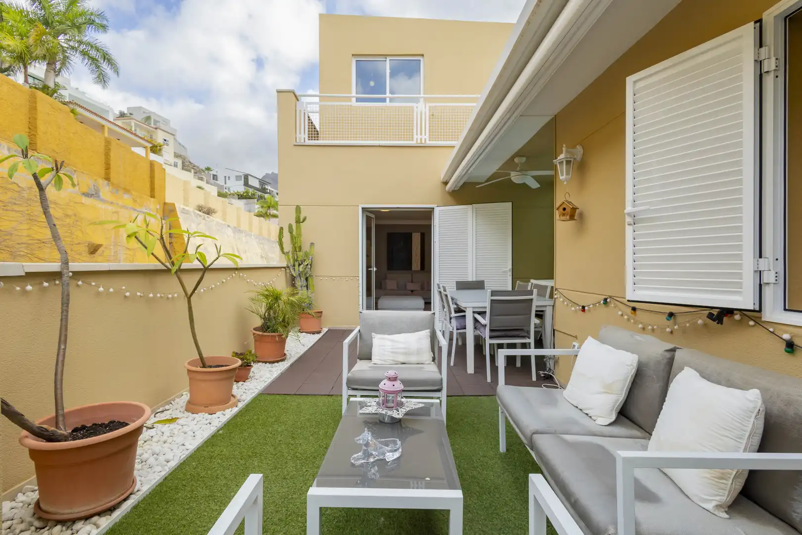 Terraza de Ático en venta en  Santa Cruz de Tenerife Capital con Aire acondicionado, Jardín privado y Terraza