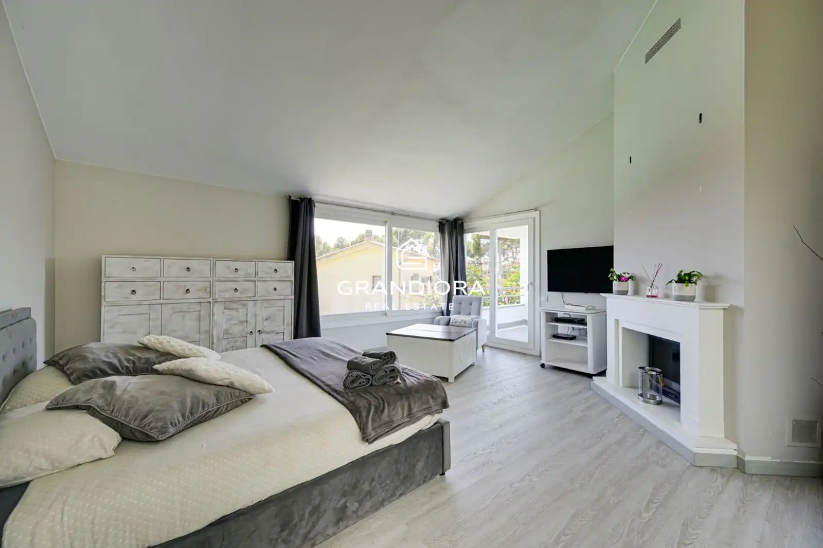 Dormitori de Casa o xalet en venda en Santa Susanna amb Aire condicionat, Terrassa i Traster