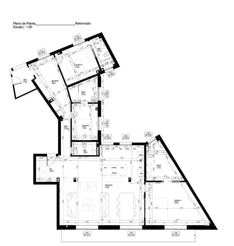 Appartement avec terrasse à vendre à C. de San Bernardo, imagen 54