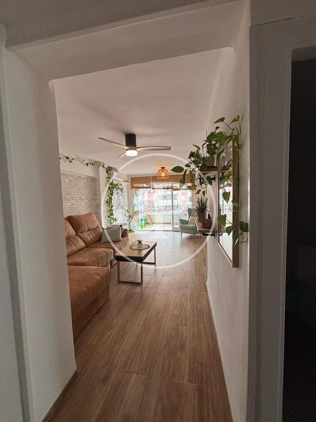 Sala d'estar de Pis en venda en  Valencia Capital amb Aire condicionat, Calefacció i Terrassa