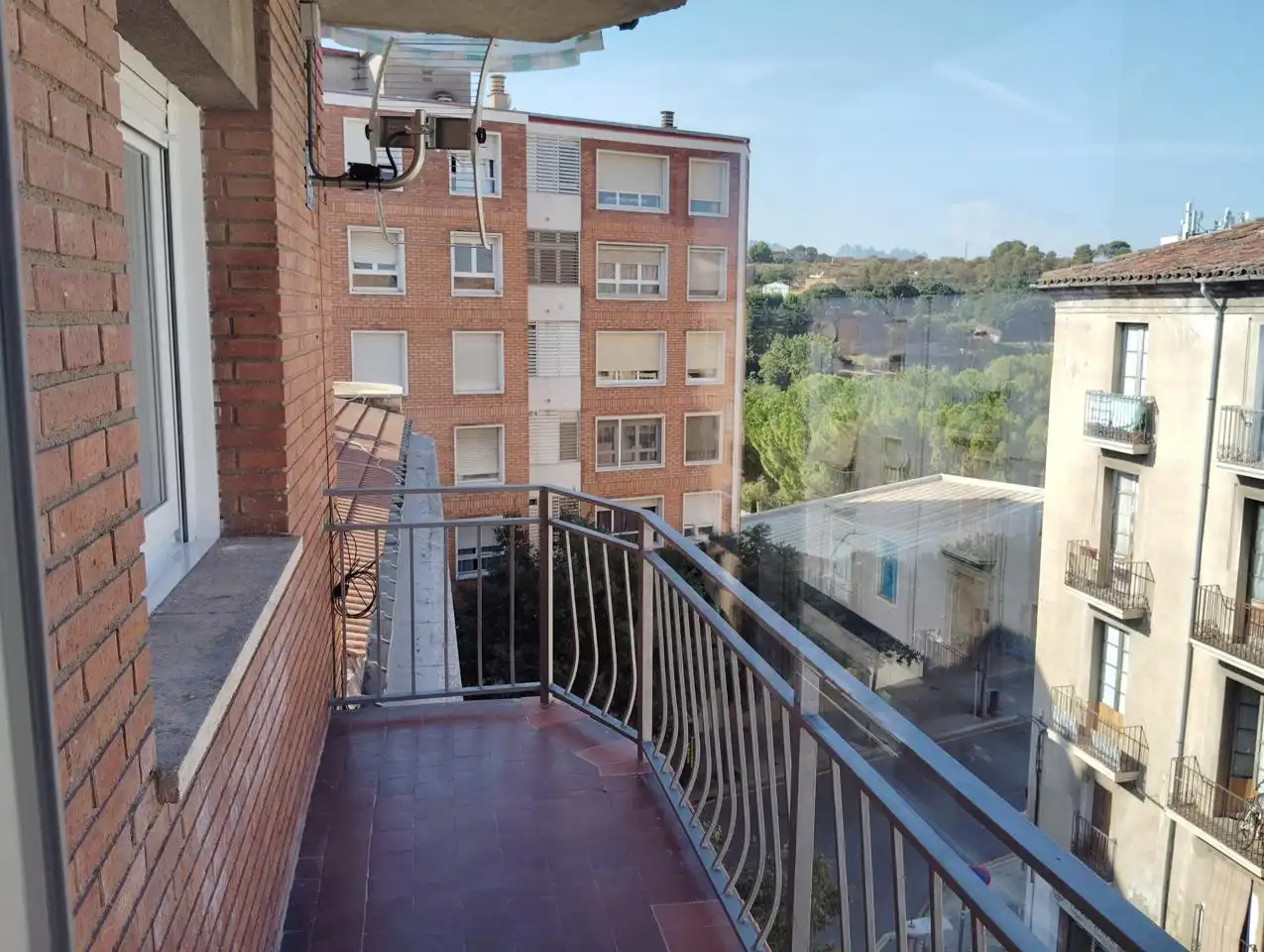 Vista exterior de Pis en venda en Manresa amb Aire condicionat, Calefacció i Parquet