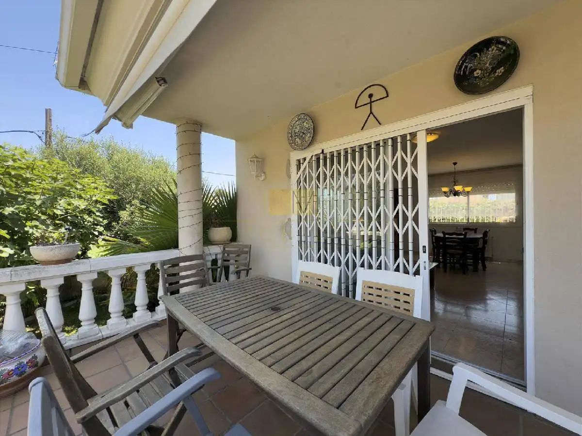 Terrassa de Casa o xalet en venda en Sant Pere de Ribes amb Aire condicionat, Calefacció i Jardí privat