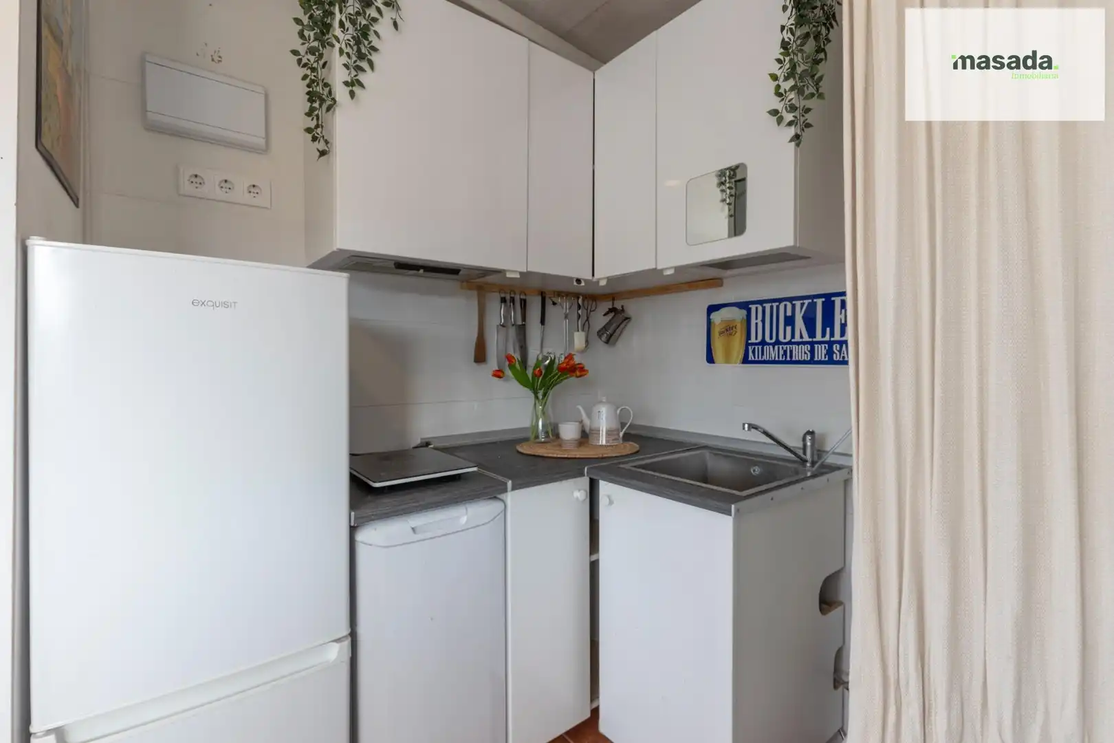 Cocina de Piso en venta en Granada con Terraza y Amueblado