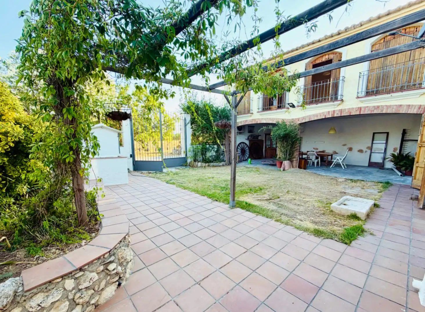 Jardí de Finca rústica de lloguer en Canyelles amb Aire condicionat, Calefacció i Jardí privat