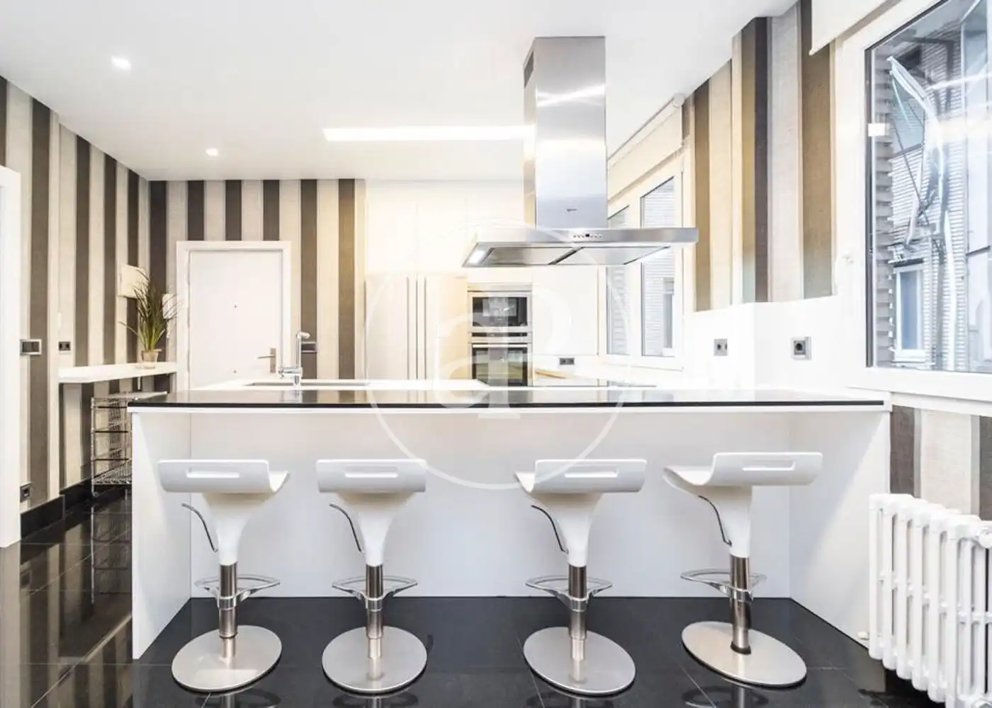 Cocina de Piso de alquiler en Madrid con Aire acondicionado y Calefacción