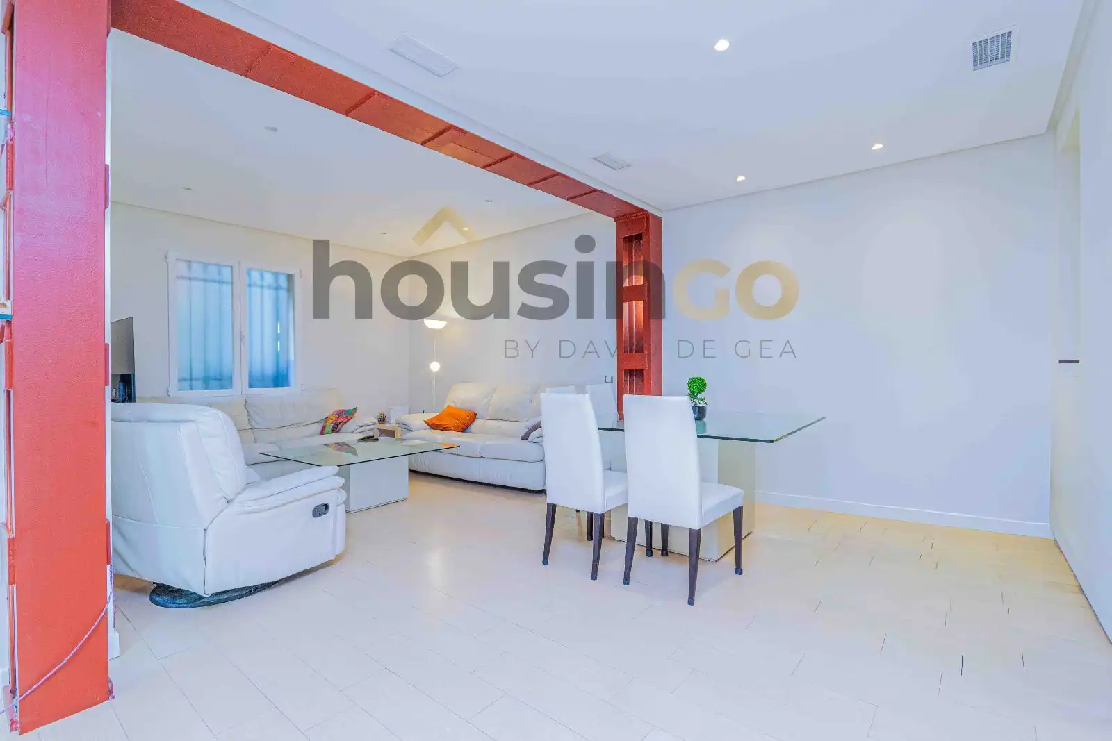 Wohnzimmer von Wohnung zum Verkauf in  Madrid Capital mit Klimaanlage, Heizung und Möbliert