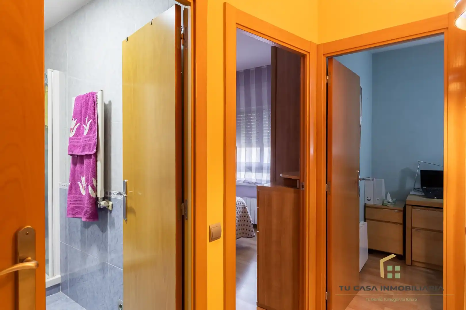 Bedroom of Flat for sale in Badalona  with Air Conditioner, Heating and Storage room