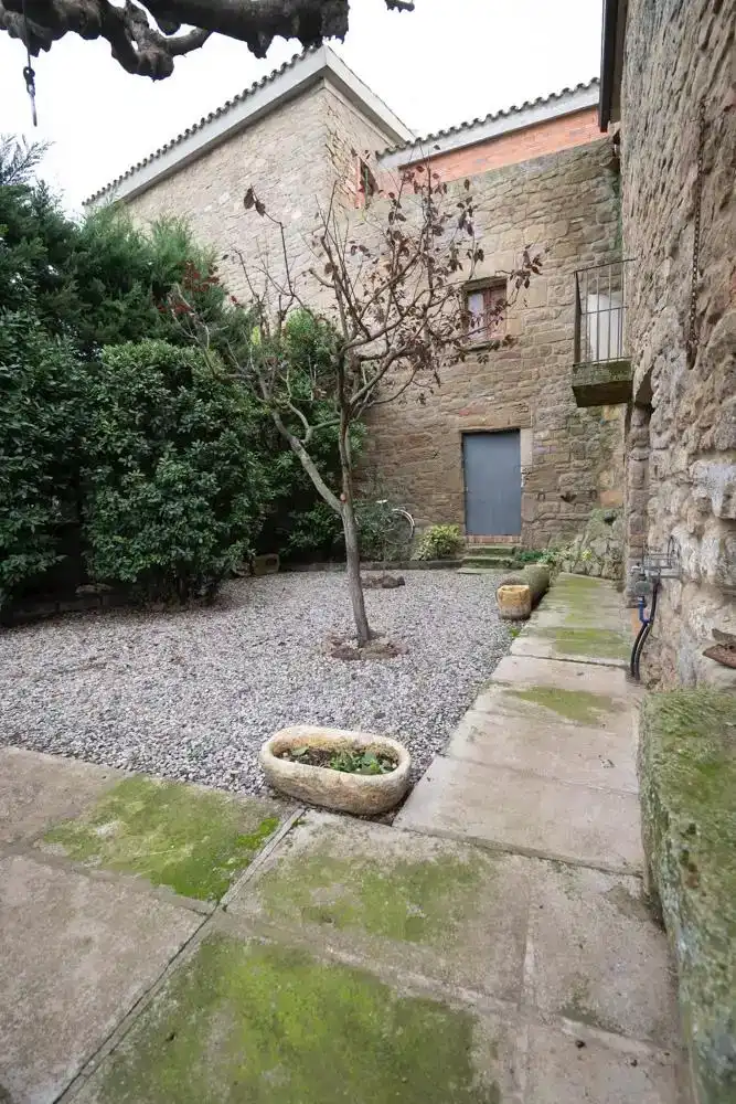 Jardí de Casa adosada en venda en Guissona amb Balcó