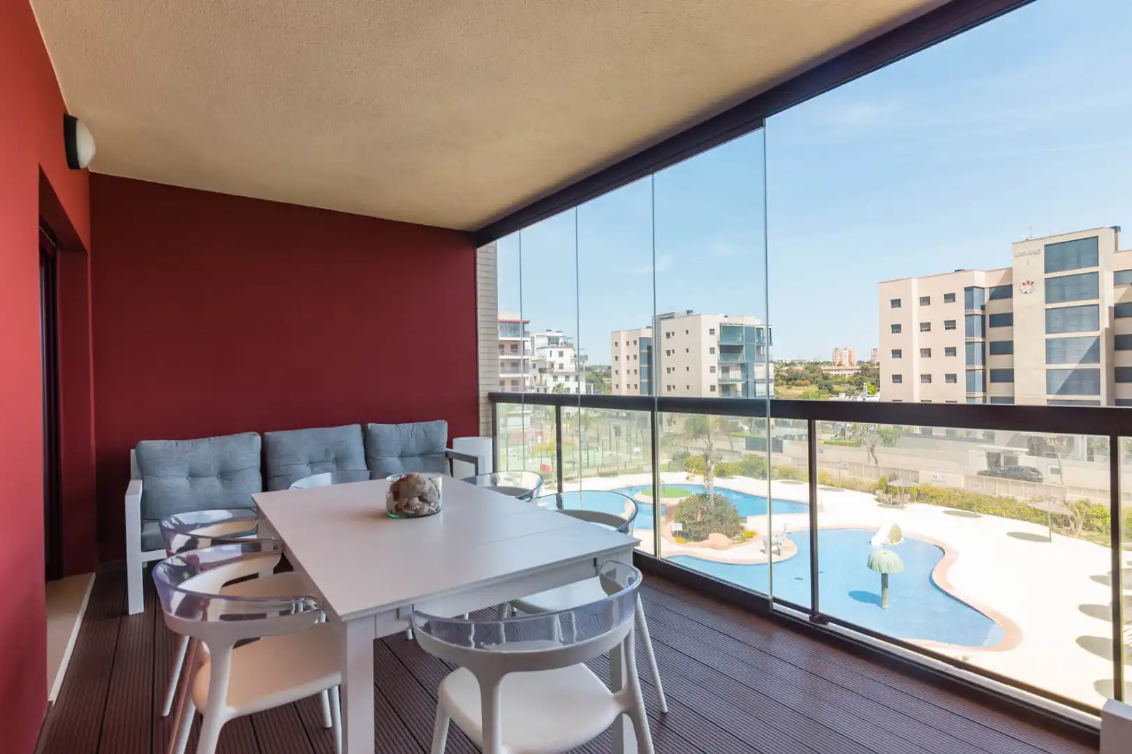 Terraza de Piso en venta en Pilar de la Horadada con Aire acondicionado, Calefacción y Jardín privado
