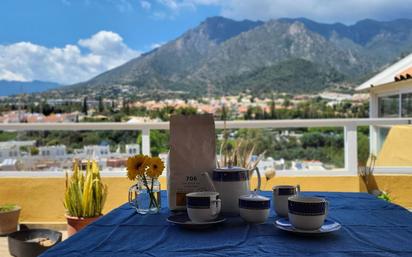 Terrace of Apartment for sale in Marbella  with Air Conditioner and Furnished