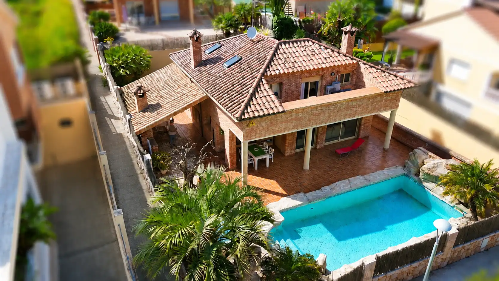 Vista exterior de Casa o xalet en venda en Calafell amb Calefacció i Jardí privat