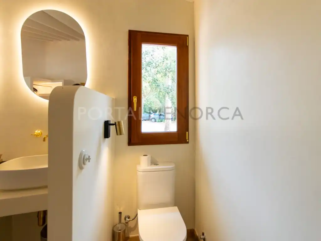 Baño de Finca rústica en venta en Ferreries con Piscina