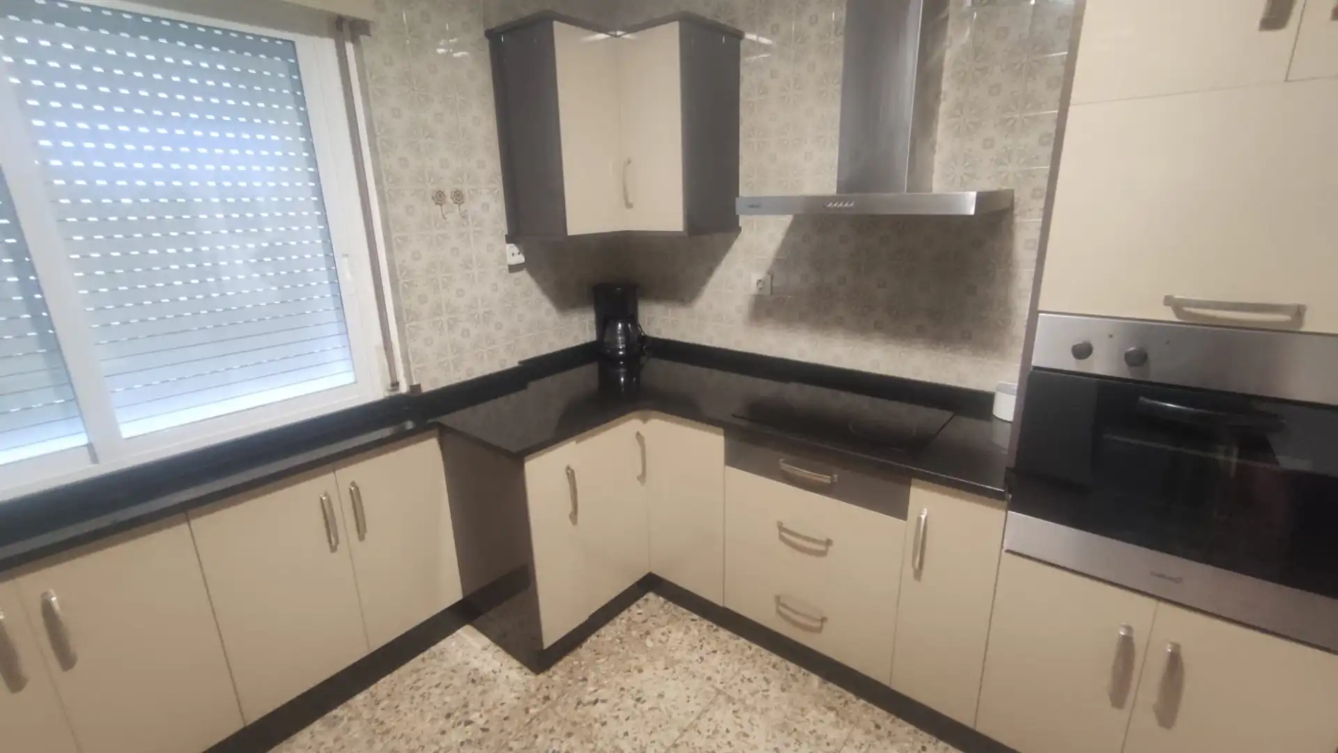 Kitchen of Flat for share in Ourense Capital   with Heating, Terrace and Furnished