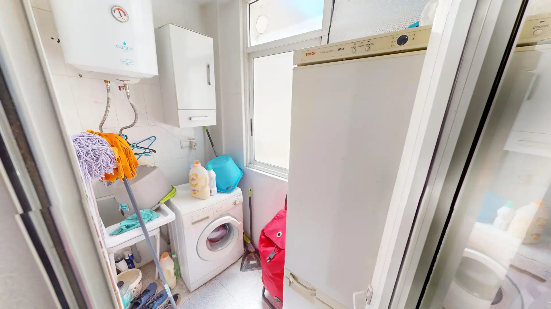 Küche von Dachboden zum Verkauf in Alicante / Alacant mit Klimaanlage und Terrasse