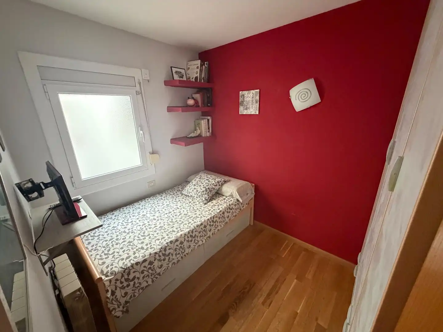 Bedroom of Flat for sale in Esparreguera  with Air Conditioner, Heating and Terrace