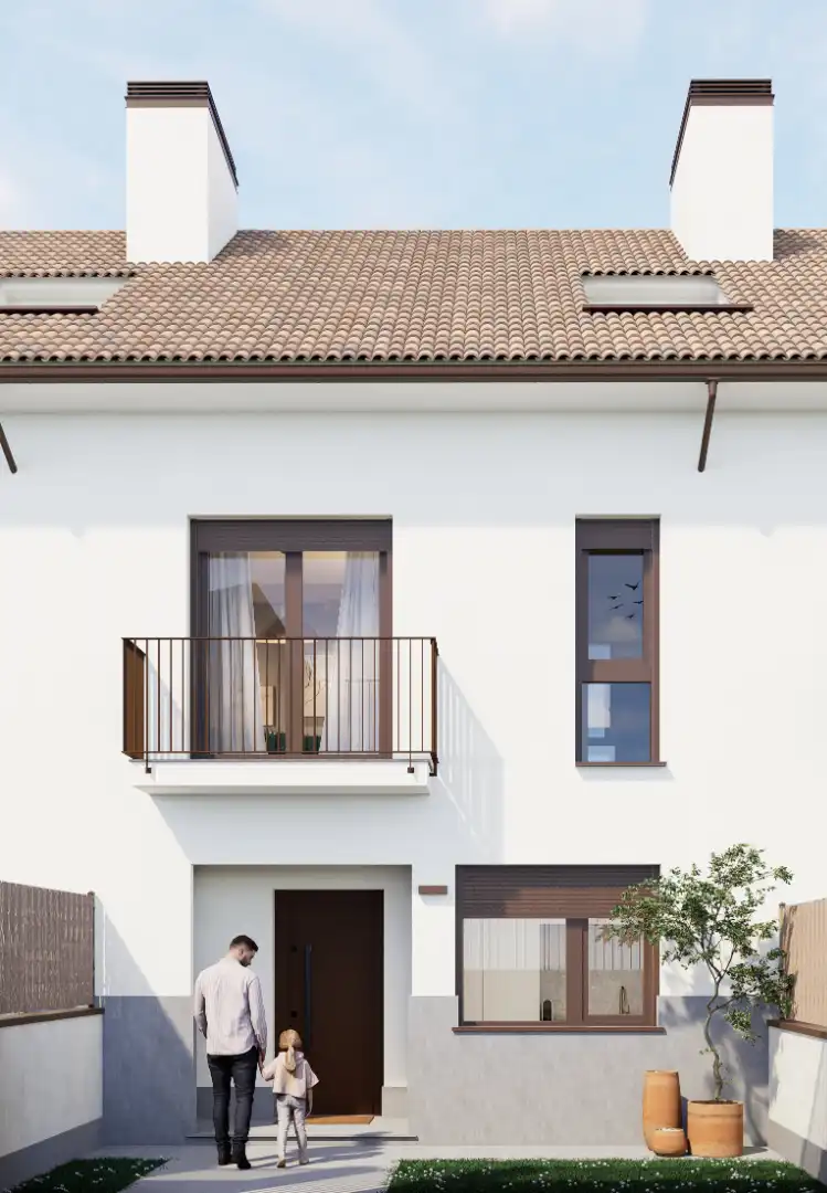 Casa adosada en venda a Calle Palomares, 1, Valdeolmos-Alalpardo