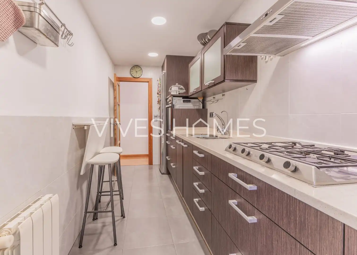 Cocina de Piso en venta en Caldes d'Estrac con Calefacción, Terraza y Trastero