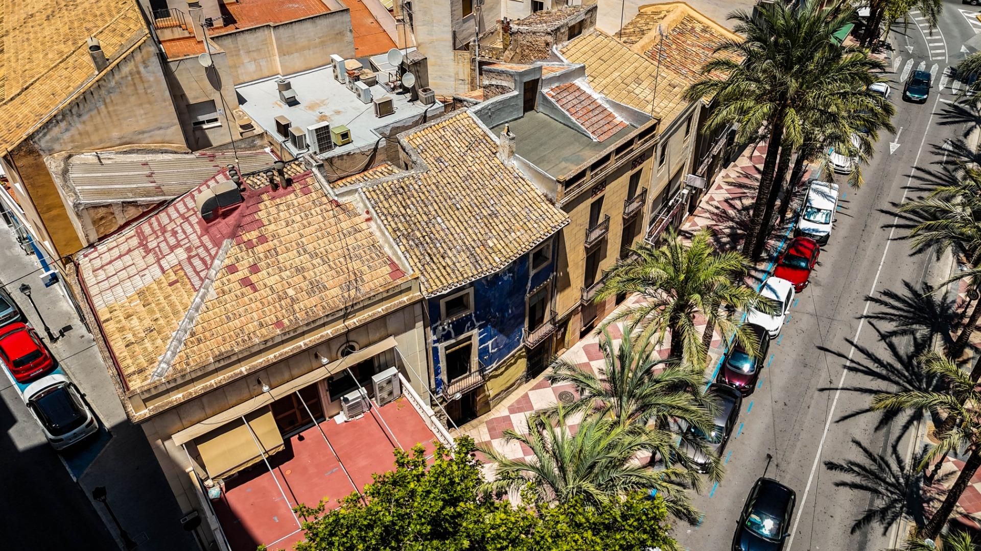 Exterior view of Single-family semi-detached for sale in Aspe